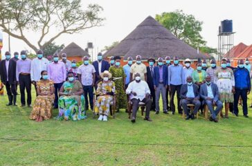 Meeting exemplary farmers from nine villages of Gomba & Sembabule districts together with leaders - Kisozi Farm - 01