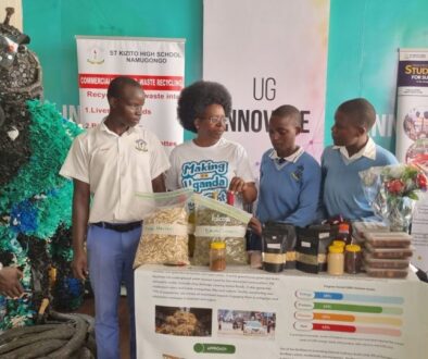 Dr. Monica Musenero Minister of Science Technology and Innovation hailed St.Kizito High School Namugongo for promoting science and innovations