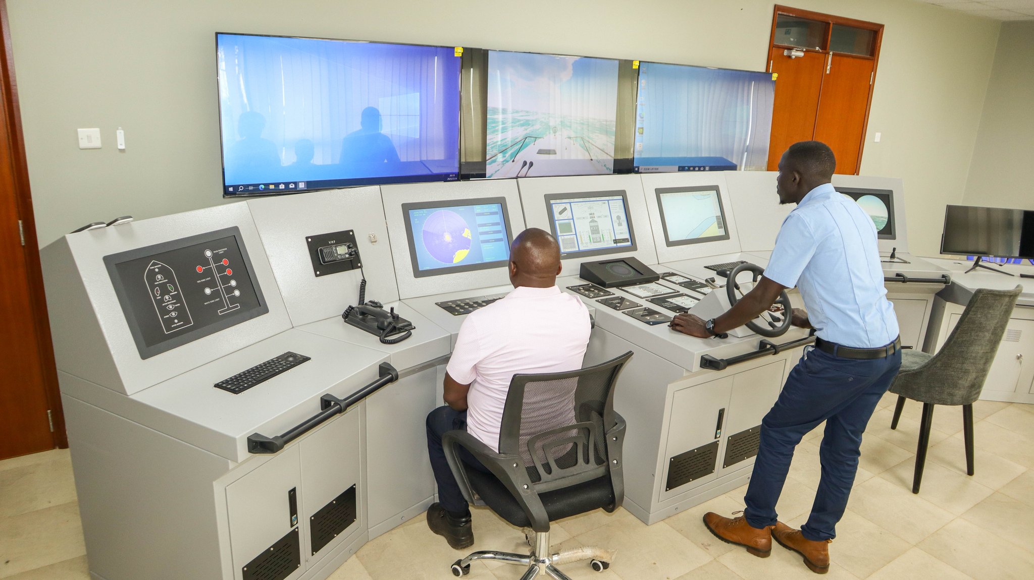 Simulator installed at Fisheries Training Institute Entebbe