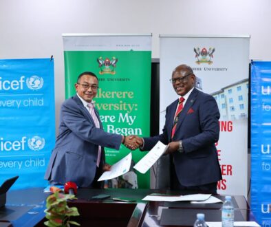 UNICEF and MAK Vice chancellor