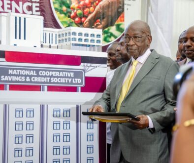 Hon. Mwebase launching the National Cooperative 22