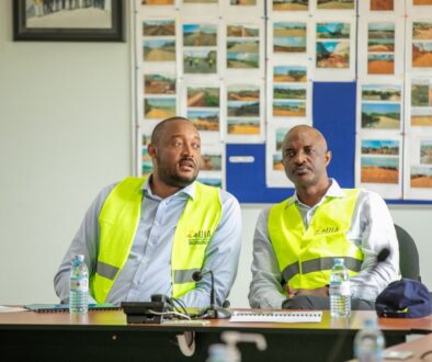 PSST Ramathan Ggoobi with the Executive Director Uganda Investment Authority Robert Mukiza