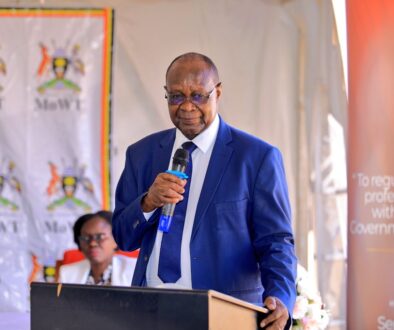 Permanent Secretary Ministry of Works and Transport Mr. Waiswa Bageya