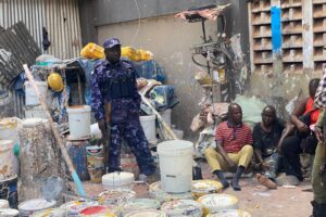 Counterfeit paint raid Counterfeit paint raid